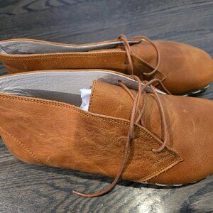 New, Grounding & Earthing Women's Chukka Boots | Honey Brown, Size 8.5